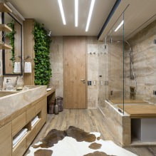 Interni moderni in stile ecologico: caratteristiche di design, 60 foto-9