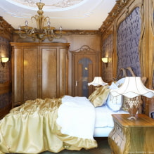 חדר שינה בסגנון ארט נובו: תמונות, דוגמאות ותכונות עיצוב -5