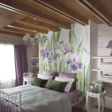 Spavaća soba u stilu Provence: značajke, stvarne fotografije, dizajnerske ideje-6