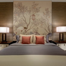 Slaapkamer in Japanse stijl: ontwerpkenmerken, foto in het interieur-2