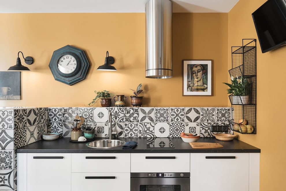 Keuken wand decor