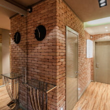 Zidovi u hodniku: vrste završne obrade, boja, dizajn i dekor, ideje za mali hodnik-4