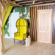 Könnyű ajtók a belső térben: típusok, színek, kombináció padlóval, falakkal, bútorokkal-5