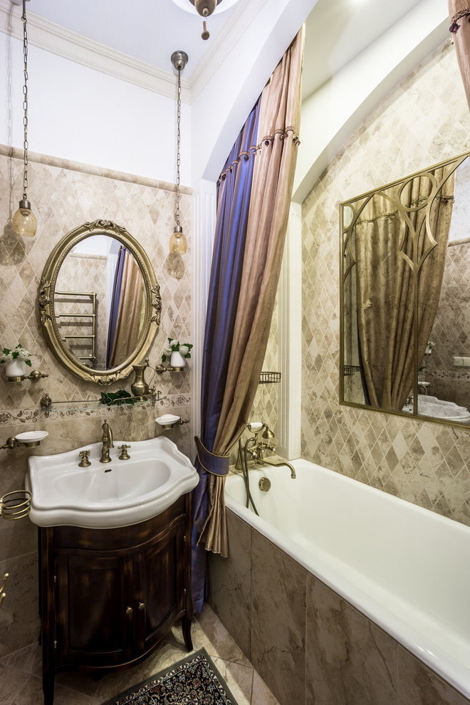 vonios kambario apdaila klasikiniu stiliumi