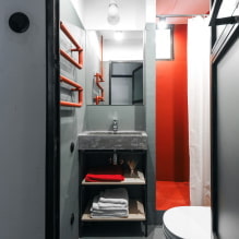 Badkamer in loftstijl: keuze uit afwerkingen, kleuren, meubels, sanitair en decor-7