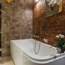 Loft stílusú fürdőszoba: választható kivitel, szín, bútor, vízvezeték és dekoráció-4