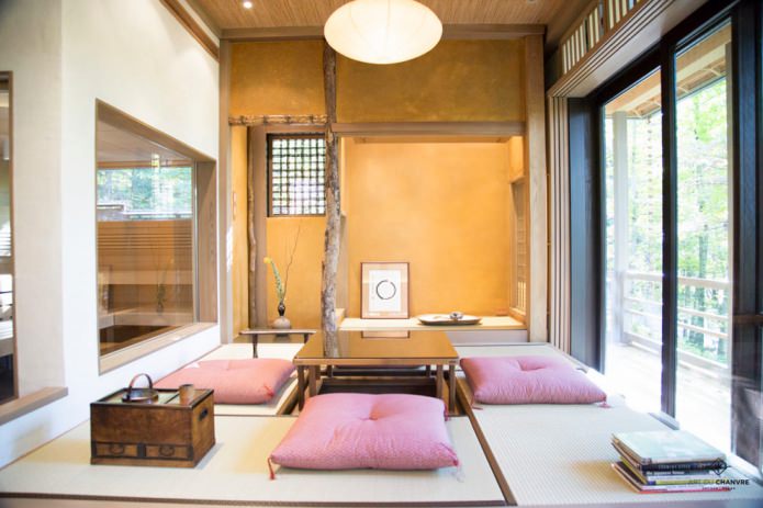 σαλόνι σε ιαπωνικό στιλ