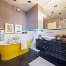 Veidrodžio pasirinkimas vonios kambaryje: tipai, formos, dekoras, spalva, modelio variantai, apšvietimas-1