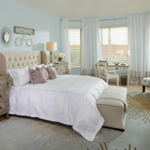 寝室のブラインド：デザインの特徴、種類、素材、色、組み合わせ、写真-0